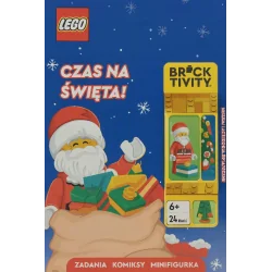 LEGO CZAS NA ŚWIĘTA KSIĄŻKA Z MINIFIGURKĄ