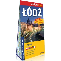 ŁÓDŹ. LAMINOWANY PLAN MIASTA