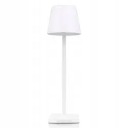 LAMPKA LED STOŁOWA QUERCETO BIAŁA BEZPRZEWODOWA