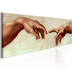 OBRAZ NA ŚCIANĘ NA PŁÓTNIE PALEC BOŻY 150X50 CM
