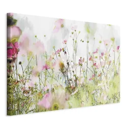 OBRAZ NA ŚCIANĘ KOLOROWA ŁĄKA 150X100 CM DO SAMODZIELNEGO ZŁOŻENIA
