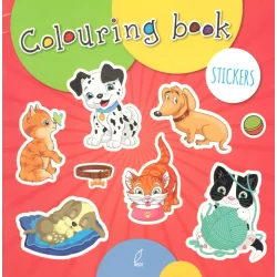 COLOURING BOOK + STICKERS