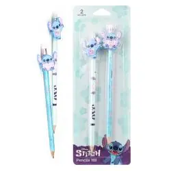 OŁÓWKI HB STITCH 2 SZT Z GUMOWĄ NAKŁADKĄ COOLPACK