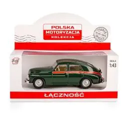 MODEL WARSZAWA M20 ŁĄCZNOŚĆ 1:43 METALOWY KOLEKCJA PRL FSO K-598