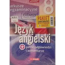 JĘZYK ANGIELSKI PAKIET: REPETYTORIUM PLUS ARKUSZE ÓSMOKLASISTY
