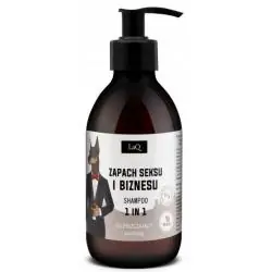 SZAMPON DLA MĘŻCZYZN LAQ DOBERMAN 300 ML MIĘTA POKRZYWA ROZMARYN
