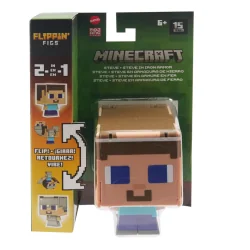 MINECRAFT STEVE FIGURKA TRANSFORMUJĄCA 2W1 9.5 CM DLA DZIECI 6+