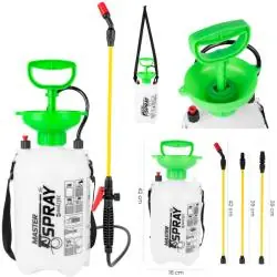 OPRYSKIWACZ CIŚNIENIOWY MALTEC 5L MASTERSPRAY LANCA Z WŁÓKNA 114 CM