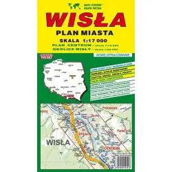 WISŁA PLAN MIASTA 1:17 000