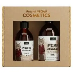 ZESTAW PREZENTOWY LAQ RYSZARD Z BIESZCZAD ŻEL DO CIAŁA 500 ML + SZAMPON 300 ML