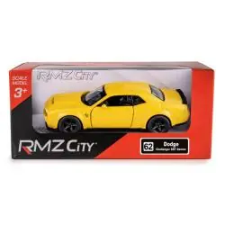 DODGE CHALLENGER SRT DEMON RMZ CITY MODEL METALOWY 1:39 ŻÓŁTY DAFFI 3+