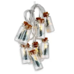 LAMPKI W KSZTAŁCIE DRZEWEK 10 SZT 30 CM DEKORACJA