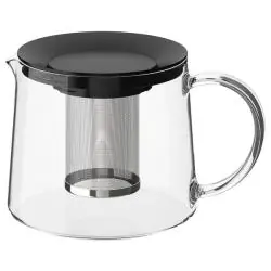 DZBANEK DO HERBATY IKEA RIKLIG SZKŁO ŻAROODPORNE ZAPARZACZ 1500ML