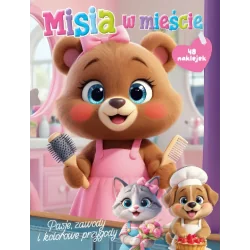 MISIA W MIEŚCIE. KSIĄŻECZKA Z NAKLEJKAMI.