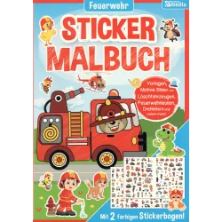 STICKER MALBUCH FEUERWEHR