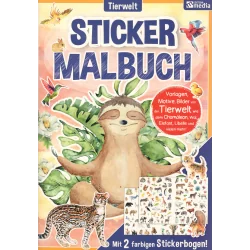 STICKER MALBUCH TIRWELT