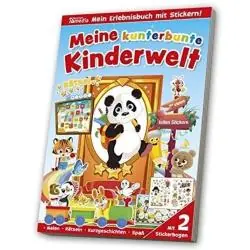 STICKERSPASSBUCH KUNTERBUNTE KINDERWELT