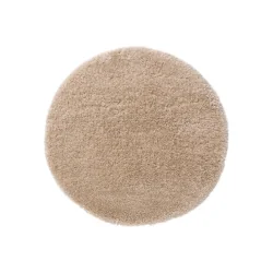 DYWAN SHAGGY AVA BEIGE 120 CM OKRĄGŁY BEŻOWY