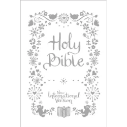 NIV TINY WHITE CHRISTENING BIBLE