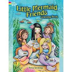 LITTLE MERMAID FRIENDS COLORING BOOK