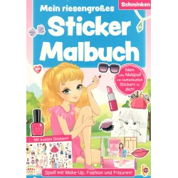 MEIN RIESENGROBES. STICKER MALBUCH.