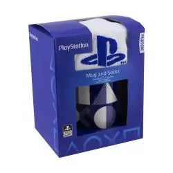 PLAYSTATION ZESTAW PREZENTOWY KUBEK 300 ML + SKARPETY 41-46 PALADONE