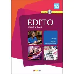EDITO NOUVEAU B2 PODRĘCZNIK + CD I DVD