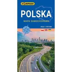 MAPA SAMOCHODOWA POLSKA 1:650 000
