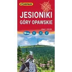 JASIONKI, GÓRY OPAWSKIE. MAPA 1 : 50 000
