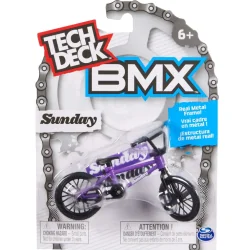TECH DECK MINI ROWER BMX SUNDAY FIOLETOWY FINGERBIKE SPIN MASTER 6+
