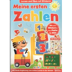 LERNEN UND UBEN MIT STICKERN! MEINE ERSTEN ZAHLEN