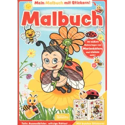 MEIN MALBUCH MIT STICKERN!