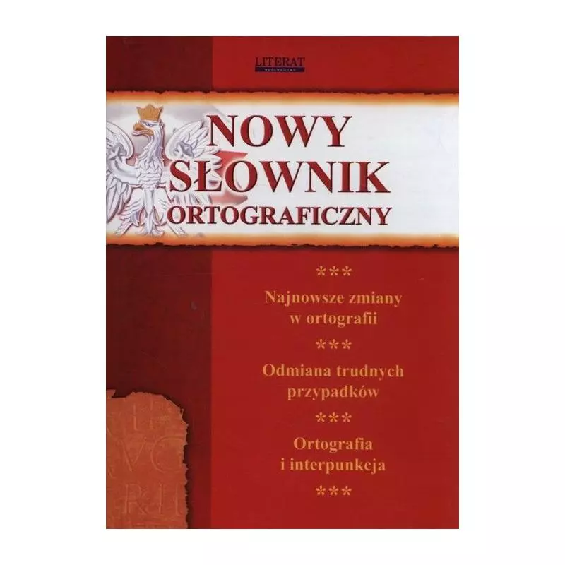 NOWY SŁOWNIK ORTOGRAFICZNY - Literat