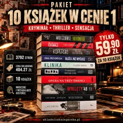 10 KSIĄŻEK W CENIE 1 KRYMINALNA PAKA KSIĄŻKOMANIAKA POLSCY AUTORZY | KRYMINAŁ, THRILLER, SENSACJA