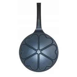 PATELNIA DO NALEŚNIKÓW 26 CM 6 SERC NON-STICK SMUKEE