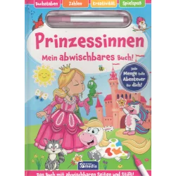 PRINZESSINNEN MEIN ABWISCHBARES BUCH!
