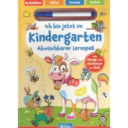 ICH BIN JETZT IM KINDERGARTEN ABWISCHBARER LERNSPAB