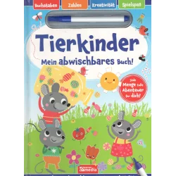 TIERKINDER MEIN ABWISCHBARES BUCH!