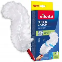 MIOTEŁKA DO KURZU VILEDA FLEX & CATCH 360° 2 WKŁADY ELASTYCZNA