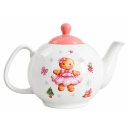 DZBANEK PORCELANOWY CINNY COOKIE GIRL 970 ML ŚWIĄTECZNY HOMLA