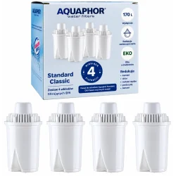 FILTRY DO DZBANKA B15 STANDARD 4 SZT. AQUAPHOR