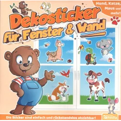 DEKOSTICKER FUR FENSTER WAND
