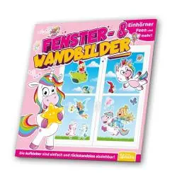 FENSTER- WANDBILD: EINHÖRNER, FEEN UND MEHR!