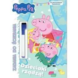 ŚWINKA PEPPA. DZIECIAKI RZĄDZĄ. ZADANIA DO ŚCIERANIA