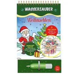 WEIHNACHTEN WASSERZAUBER MALBUCH