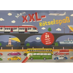 MEIN XXL RATSELSPAB. MIT 24 RIESIGEN, BUNTEN, RATSELN
