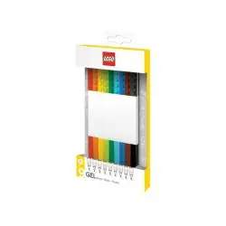 ZESTAW 9 DŁUGOPISÓW ŻELOWYCH LEGO