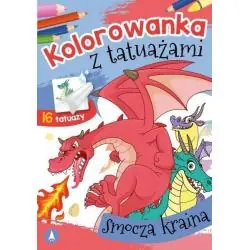 KOLOROWANKA Z TATUAŻAMI SMOCZA KRAINA