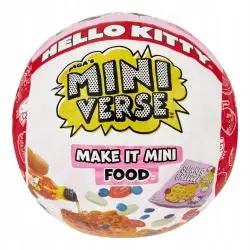 MGA MINIVERSE MAKE IT MINI FOOD HELLO KITTY KULA NIESPODZIANKA 8+