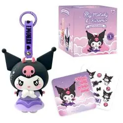 BRELOCZEK FIGURKA KUROMI MY MELODY ANGEL & DEVIL COLLECTION 5+